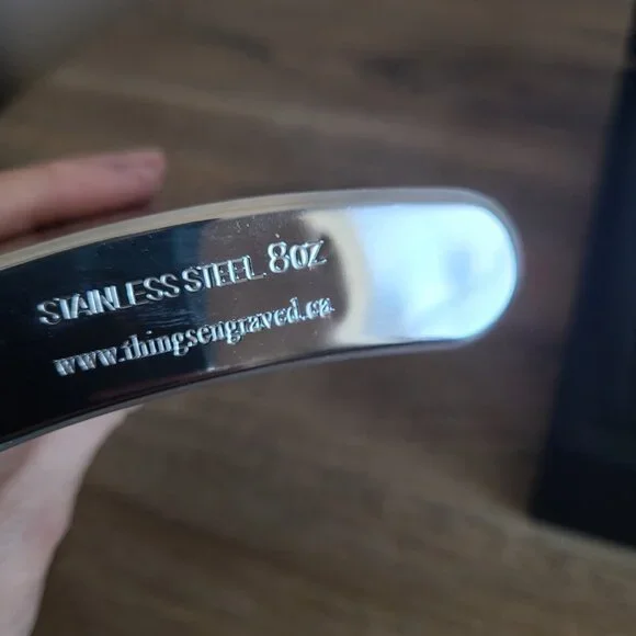 ''The best one'' gift flask set. Never used. In box. Gift for him. - Picture 7 of 9